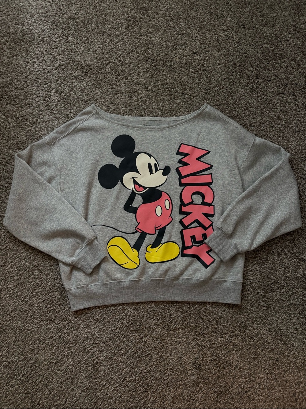 Disney Mickey Mouse Off the Shoulder Top